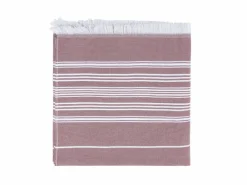 Handtuch mit Fransen, granatapfel, 50 x 100 cm, 100 % Baumwolle, GOTS