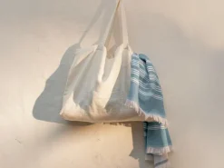 Handtuch mit Fransen, sand, 50 x 100 cm, 100 % Baumwolle, GOTS