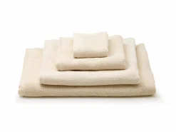 Handtuch Perlfang, natur, 50 x 100 cm, 100 % Baumwolle, GOTS