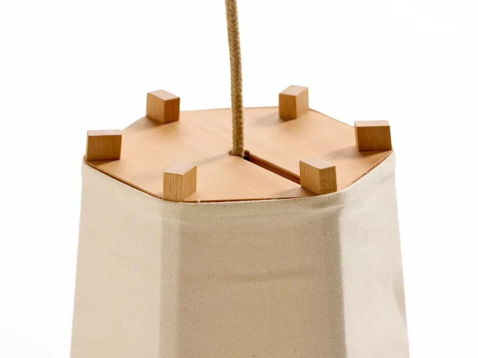 Hängeleuchte Taya Pur, Buche, Ø 24,2 x 36,2 cm