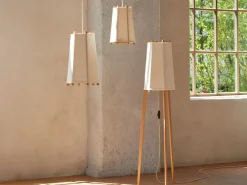 Hängeleuchte Taya Pur, Buche, Ø 24,2 x 36,2 cm