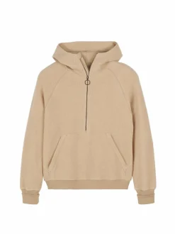 Hoody aus Bio-Baumwolle, 57 caramel, S, GOTS