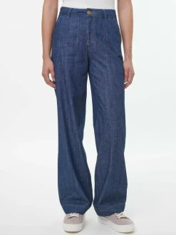 Hose aus Bio-Baumwolle, 36 dark denim, 38, GOTS