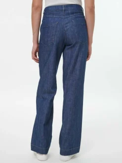 Hose aus Bio-Baumwolle, 36 dark denim, 38, GOTS