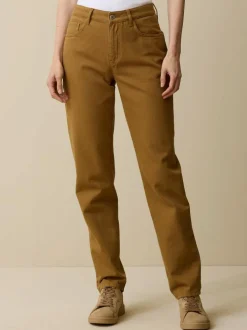 Hose aus Bio-Baumwolle, 58 dijon, 38, GOTS