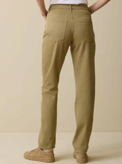 Hose aus Bio-Baumwolle, 46 light khaki, 38, GOTS