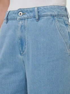 Hose aus Bio-Baumwolle, 34 light blue denim, 36, GOTS