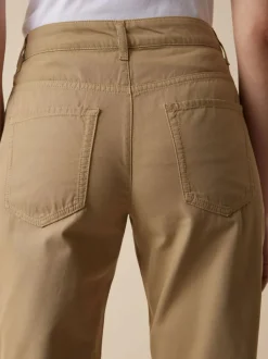 Hose aus Bio-Baumwolle, 46 light khaki, 38, GOTS