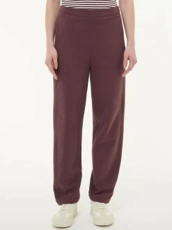 Hose aus Bio-Baumwolle, 03 merlot, 40, GOTS