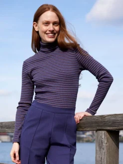 Hose aus Bio-Baumwolle, 39 royalblau, 38, GOTS