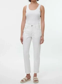 Hose aus Bio-Baumwolle, 11 weiß, 38, GOTS