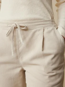 Hose Joggpants Babycord, 100 % Bio-Baumwolle, 10 stein, 32, GOTS