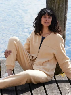 Jacke aus Bio-Baumwolle, 57 caramel, S, GOTS