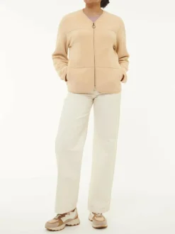 Jacke aus Bio-Baumwolle, 57 caramel, S, GOTS