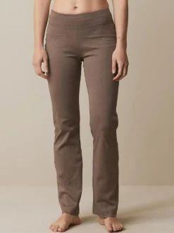 Jazzpant aus Bio Baumwolle, 62 walnuss melange, 38, GOTS
