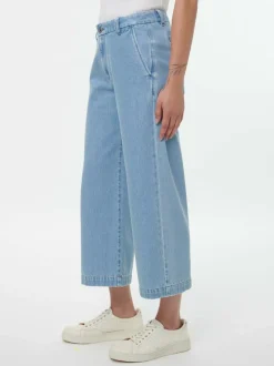 Jeans aus Bio-Baumwolle, 34 light blue denim, 38, GOTS