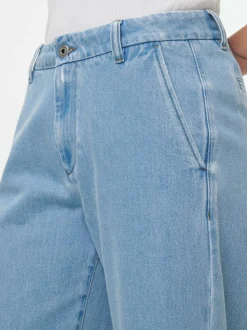 Jeans aus Bio-Baumwolle, 34 light blue denim, 38, GOTS