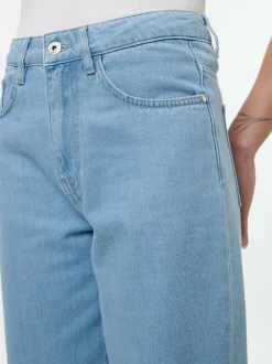 Jeans Relax, 100 % Bio-Baumwolle, 34 light blue denim, 36, GOTS