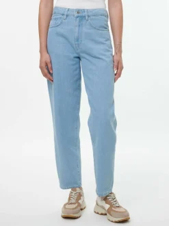 Jeans Relax, 100 % Bio-Baumwolle, 34 light blue denim, 38, GOTS