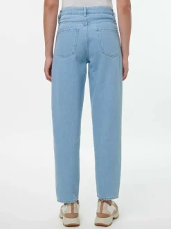 Jeans Relax, 100 % Bio-Baumwolle, 34 light blue denim, 38, GOTS