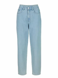 Jeans Relax, 100 % Bio-Baumwolle, 34 light blue denim, 38, GOTS