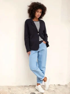 Jeans Relax, 100 % Bio-Baumwolle, 34 light blue denim, 38, GOTS