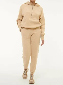 Jogginghose aus Bio-Baumwolle, 57 caramel, S, GOTS