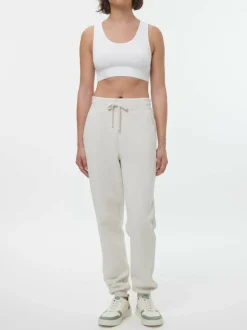 Jogginghose aus Bio-Baumwolle, 16 perlmutt, 38, GOTS