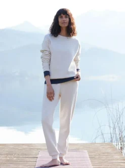 Jogginghose aus Bio-Baumwolle, 16 perlmutt, 38, GOTS