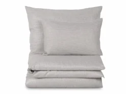 Kissenüberzug CHARLOTTE, silbergrau, 40 x 60 cm, 100 % Leinen, GOTS