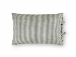 Kissenüberzug HENRY, grün, 40 x 60 cm, 60 % Baumwolle/40 % Leinen, GOTS