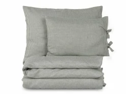 Kissenüberzug HENRY, grün, 40 x 60 cm, 60 % Baumwolle/40 % Leinen, GOTS