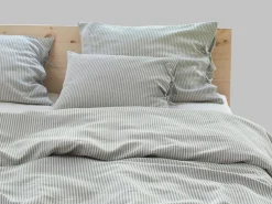 Kissenüberzug HENRY, grün, 40 x 60 cm, 60 % Baumwolle/40 % Leinen, GOTS