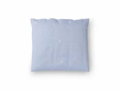 Kissenüberzug LUNA, himmelblau, 40 x 40 cm, 100 % Baumwolle, Satin, GOTS