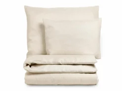 Kissenüberzug NORA, natur, 80 x 80 cm, 50 % Leinen, 50 % Baumwolle, GOTS