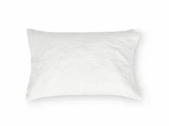 Kissenüberzug ORLANDO, weiß, 40 x 60 cm, 60 % Leinen/40 % Baumwolle, Seersucker, GOTS