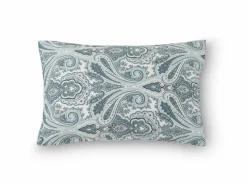 Kissenüberzug PRISKA, pazifik, 40 x 60 cm, 100 % Baumwolle, Satin, GOTS