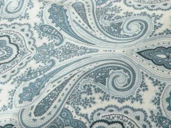 Kissenüberzug PRISKA, pazifik, 40 x 60 cm, 100 % Baumwolle, Satin, GOTS