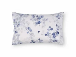 Kissenüberzug SONDRA, indigo, 40 x 60 cm, 100 % Baumwolle, Satin, GOTS