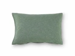 Kissenüberzug VIGO, wacholder, 40 x 60 cm, 100 % Baumwolle, Edelflanell, GOTS
