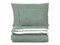 Kissenüberzug VIGO, wacholder, 40 x 60 cm, 100 % Baumwolle, Edelflanell, GOTS