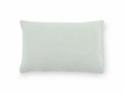 Kissenüberzug VIVIEN, jade, 40 x 60 cm, 100 % Baumwolle, Musselin, GOTS