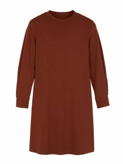 Kleid aus Bio Baumwolle, 76 mahagoni, 38, GOTS