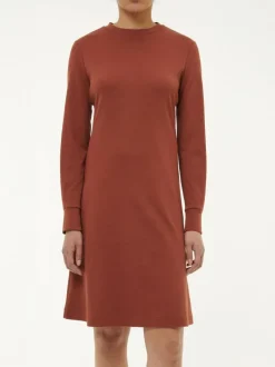 Kleid aus Bio Baumwolle, 76 mahagoni, 38, GOTS