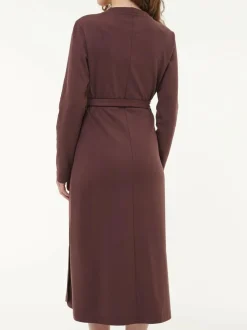 Kleid aus Bio Baumwolle, 03 merlot, 38, GOTS