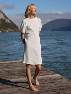 Kleid aus Bio Baumwolle, 12 offwhite, S, GOTS