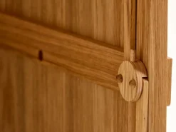 Kleiderschrank Tenso, 4-türig, Holz, Buche