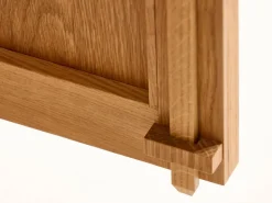 Kleiderschrank Tenso, 4-türig, Holz, Buche