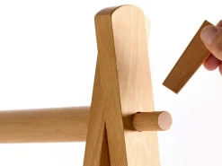 Kleiderständer Jukai Pur, + 2 Anbauelemente, Buche