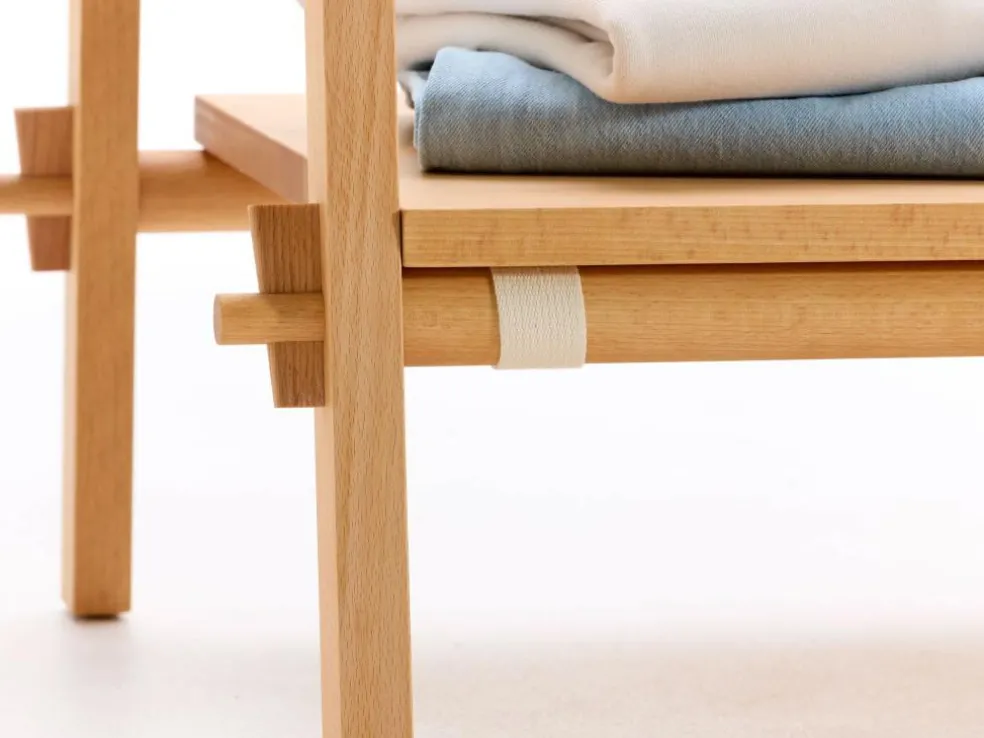 Kleiderständer Jukai Pur, Basis, Buche